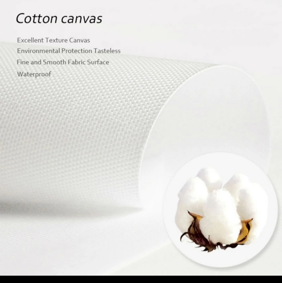 NWT MODERN ABSTRACT FEMALE CANVAS ART PRINT 24X31 - Picture 2 of 2